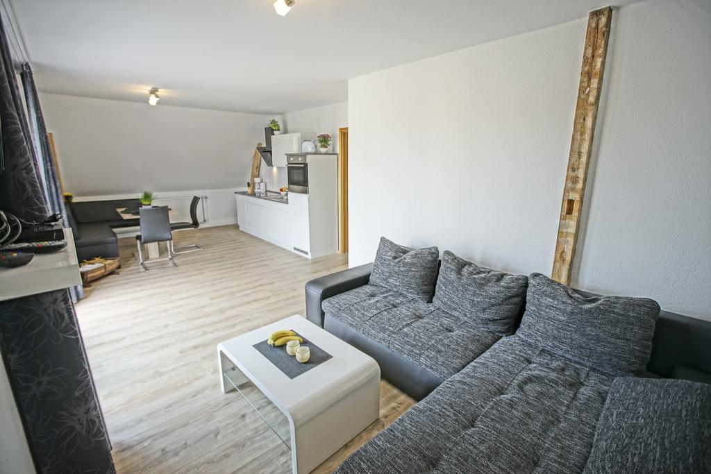 Ostseeferienhaus Oberes Apartment Mönkebude Esterno foto